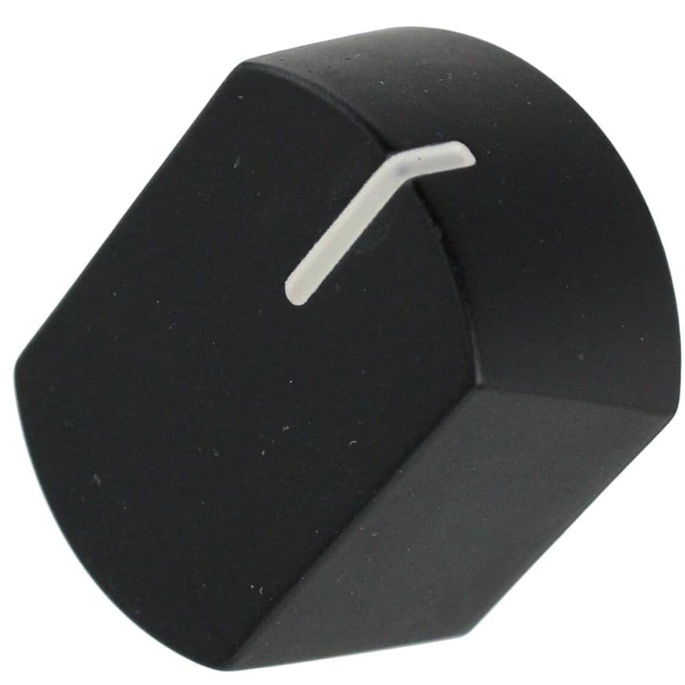 Knob Hygena QA Oven Hob Control Cooker Switch Knob In Black HHOOKNBB Genuine