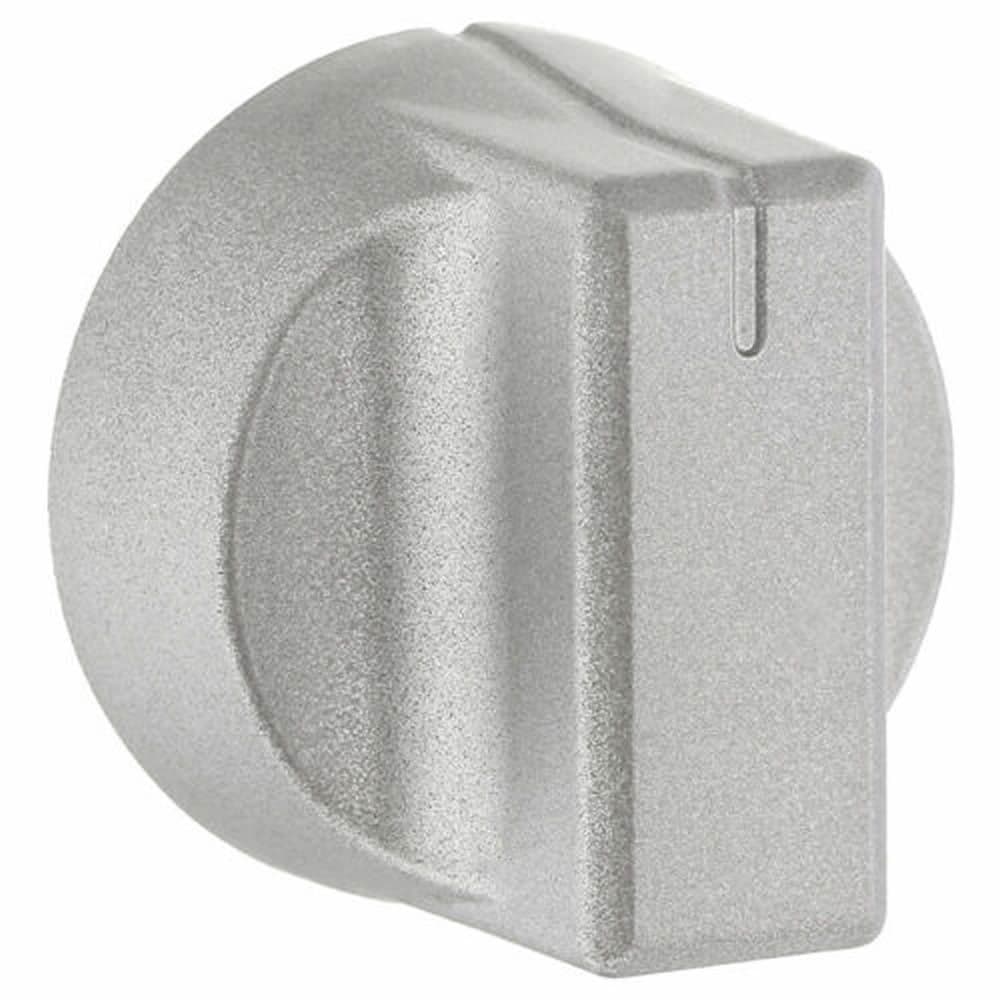 New World Cooker Oven Control Hob Knob Dial In Silver - KNB70
