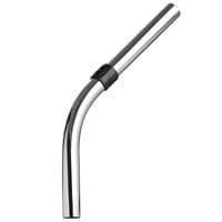 Numatic Henry 32mm Chrome Tube Pipes Extension X2 & Bent Hose End
