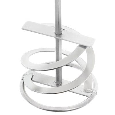 PAINT MIXER 600 X 120mm SPIRAL PADDLE WHISK For PAINT PLASTER RENDER CEMENT