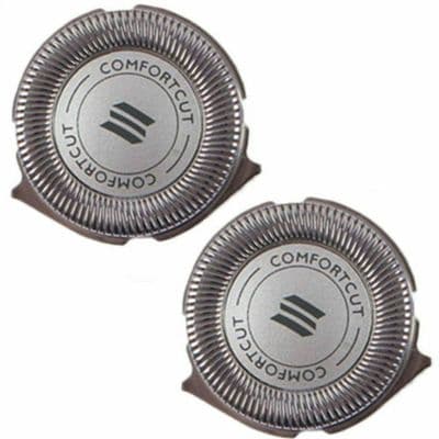 Philips Auqatouch S5420 S5000 S6000 Hq8 Rotary Shaver Head Sh50/50 2 Pack