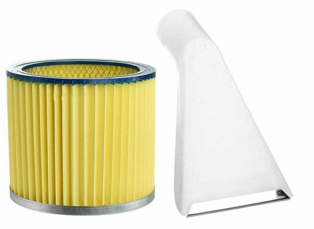 Screwfix Titan Wet & Dry Vacuum Extraction Nozzle Tool & Cartridge Filter