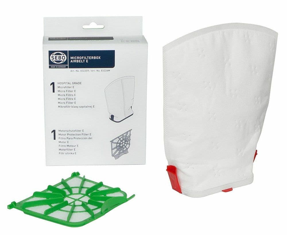 Sebo Micro Filter Box Airbelt E Range Models 8322er Part