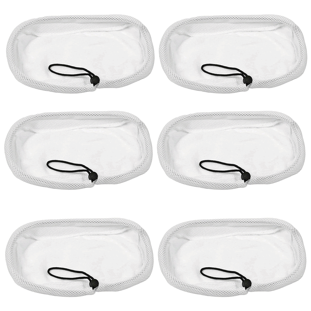 Six Compatible Pads for Morphy Richards 720020, 720021, 720502, 9 In 1 Steam Mop