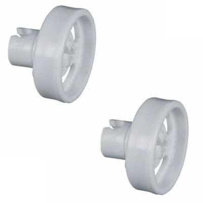 Smeg Dishwasher Lower Basket Wheel 767410199 - 2 Pack