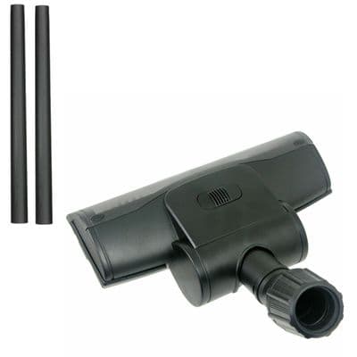 Turbo Head Extension Tubes x 2 For Karcher Vacuum Air Driven Floor Tool Brush