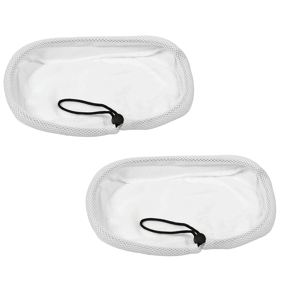 Two Mop Pads For Morphy Richards 720020, 720021, 720502, 9 In 1 Steam Mop