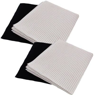 Universal Cooker Hood Filter Extractor Fan Odour Grease Grease Carbon Filters x8