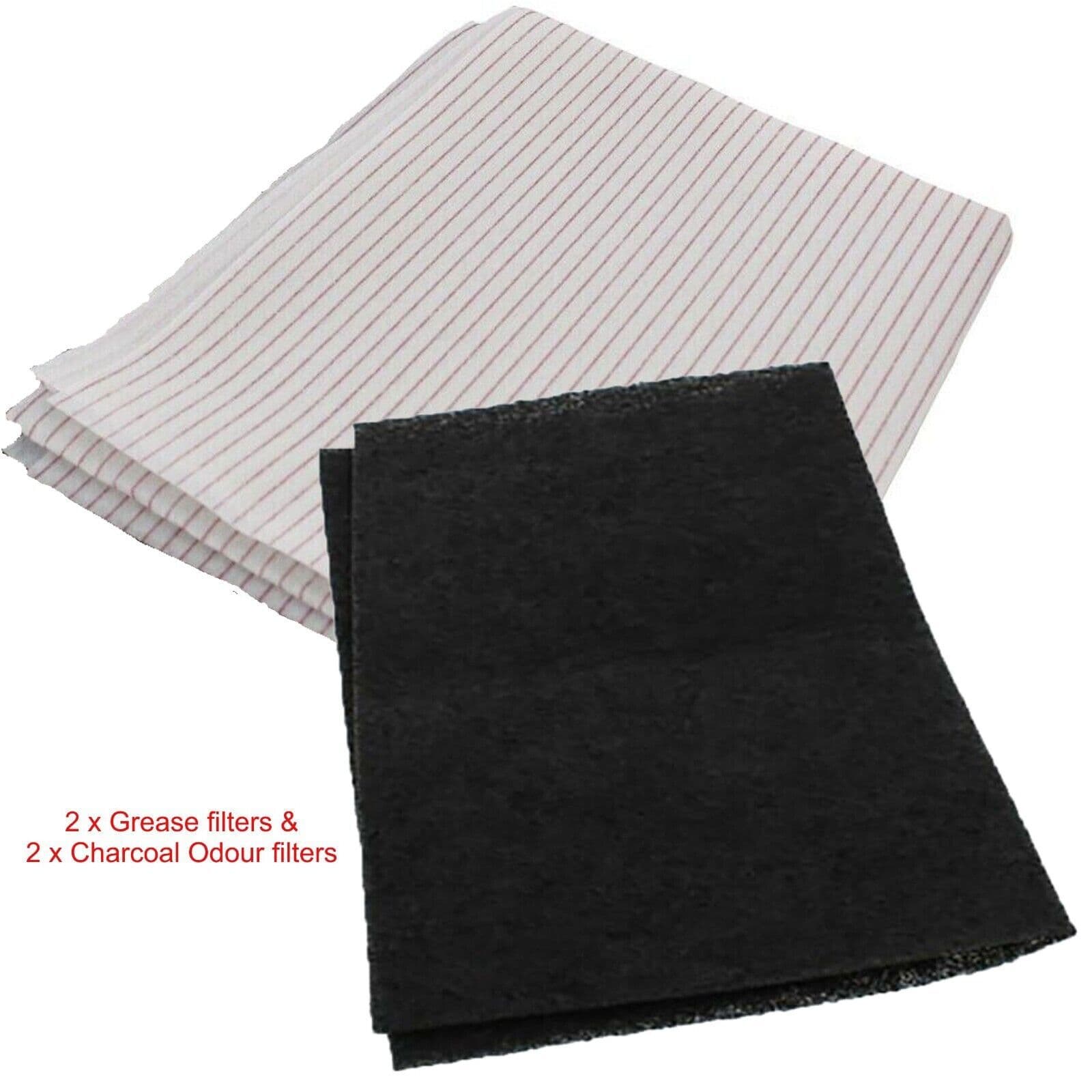 Universal Cooker Hood Filter Extractor Fan Odour Grease Grease Carbon ...