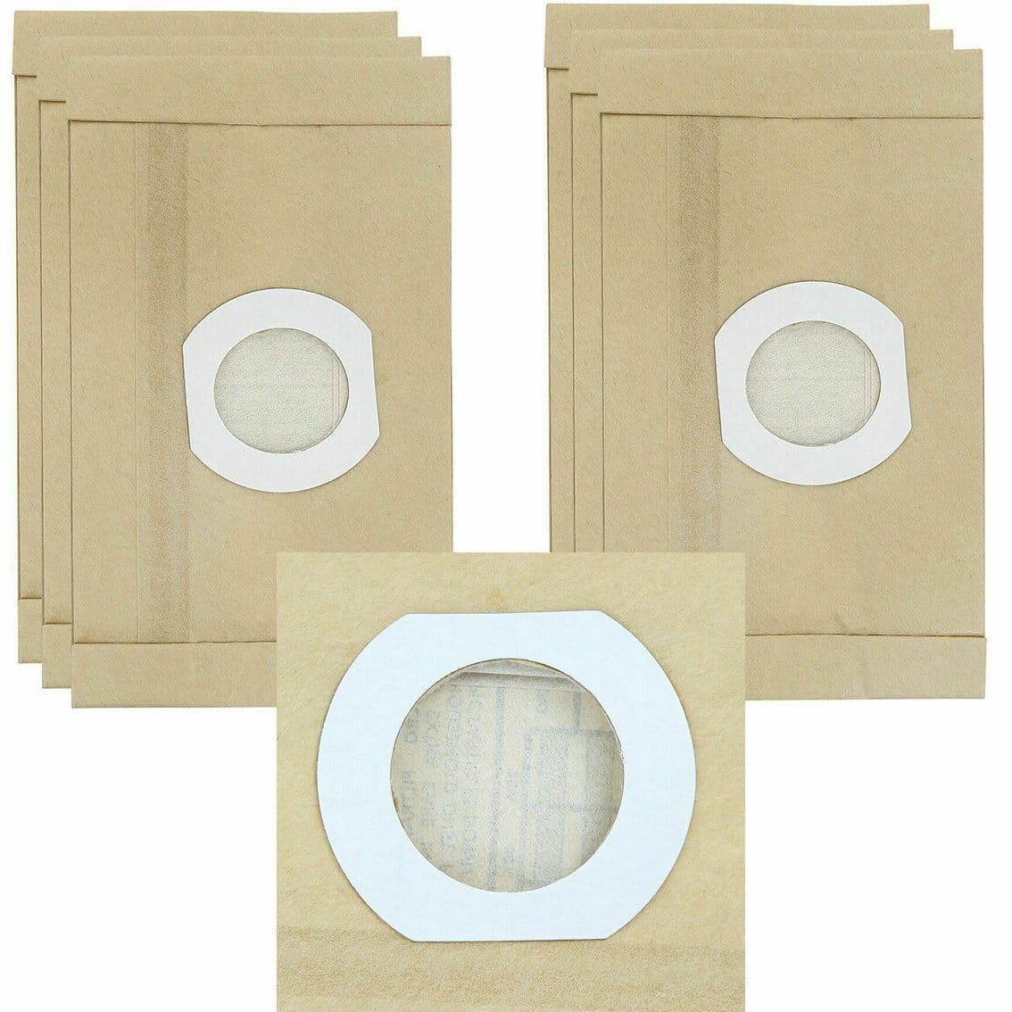 UNIVERSAL CYLINDER VACUUM CLEANER HOOVER DUST PAPER BAGS USE OLD COLLAR