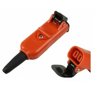 Universal Garden Lawnmower Hedge Trimmer Mains Flex Lead Connector Plug Cable