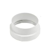 Universal White 100mm Cooker Hood Gravity Outlet Venting Kit. 1m tube length