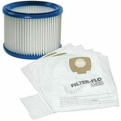 Vacuum Cleaner Filter & Cloth Bags Nilfisk Aero 20-25 26-35 400 440 640 840