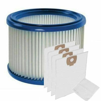 Vacuum Cleaner Sms Bags & Filter For Nilfisk Aero 20-25 26-35 400 440 640 840