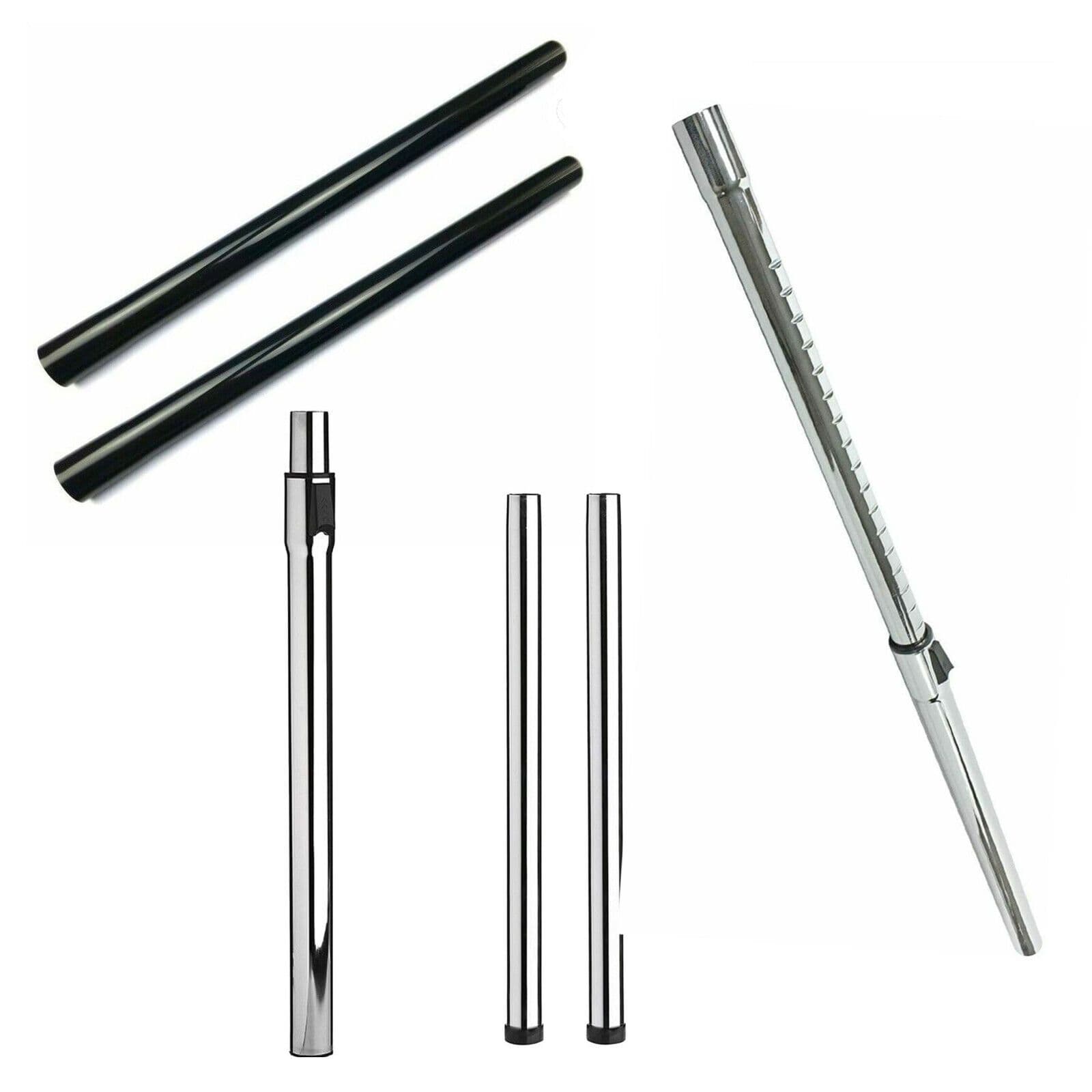Vacuum Hoover Metal Plastic Rod Pipe Extension Telescopic Tube 35mm ...
