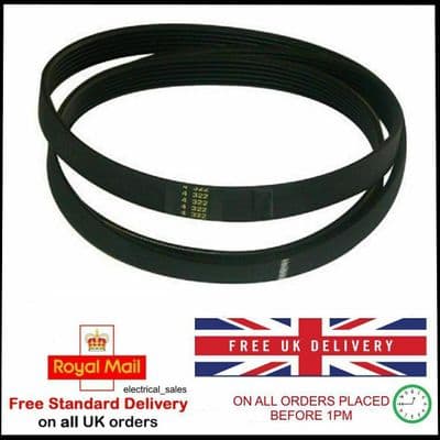 Washing Machine Drive Belt Ariston  A817 A826 Ab1030cuk Ab1036tuk 1270j5 Genuine