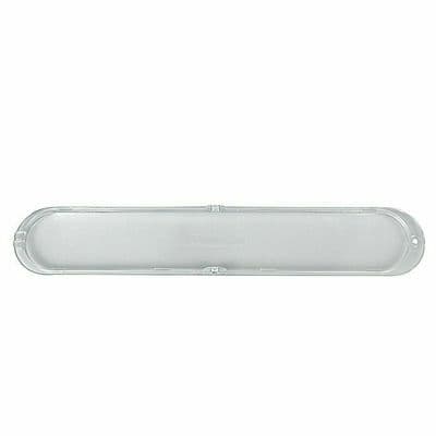 WHIRLPOOL COOKER HOOD BULB LIGHT DIFFUSER COVER PANEL 370mmx64mm GENUINE PART