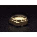 "THE BOSS" Top Yoke / Steering Stem BRASS Nut. (Liquid Cooled Models)