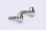 "Tool Free" Triumph Thruxton & Daytona 955i Seat Cowl Bolts 1xPair Stainless Steel. .