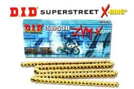 530 ZVM-X 530 X Gold. Super Heavy Duty X-Ring Gold Chain & Sprockets Kit: +Chain Tool!