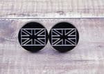 Air & Water Cooled Bonneville & Thruxton Rear Footpeg Eliminator Kit: (Union Flag Logo)