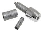 Bar End Weights Chrome 22mm/25mm Open Ended bars