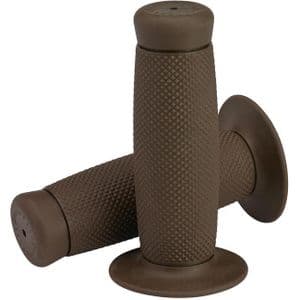 BILTWELL Renegade Grips Brown: Bonneville/T100/Thruxton/Scrambler. AC07-073 C 22mm.