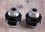 Bobber 1200 Black Fork Spring Pre load Adjustment kit (Black) for Triumph Bobber 47 mm Fork Tubes.