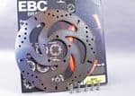 Bonneville Bobber 1200 Front Brake Disc EBC MD873 PLUS Five Free Titanium Disc Bolts!