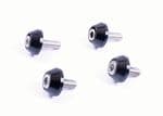 Bonneville/T100/T120/Thruxton/Scrambler/Street Twin: Shock Absorber Bolt Dress Up Kit Black.