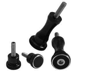 Bonneville/T100/Thruxton/Scrambler/SE Quick Release Seat & Side Covers Bolt Sets: 4 Pcs Kit! Black.