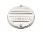 Bonneville T120, Street Twin: ACG Badge/Point Cover "Clubman" Silver. 420T068R