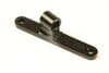 Bonneville Thruxton & Scrambler Clutch Cable Guide/Terminator Bracket: BLACK.
