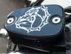 Bonneville Thruxton T100 & Scrambler. Brake Fluid Cap. 'British Bull Dog'