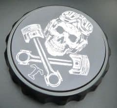 Bonneville Thruxton T100 & Scrambler. Petrol/Gas Cap: Black GRIP Type.