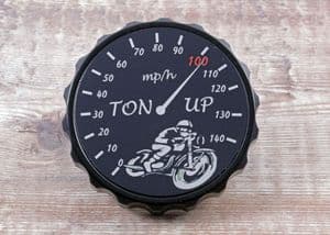 Bonneville Thruxton T100 & Scrambler. Petrol/Gas Cap: Black GRIP Type.