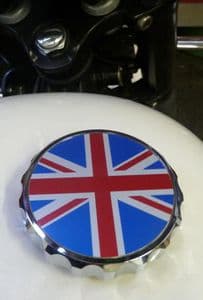 Bonneville Thruxton T100 & Scrambler. Petrol/Gas Cap: Chrome GRIP Type.