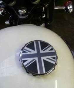 Bonneville Thruxton T100 & Scrambler. Petrol/Gas Cap: Chrome GRIP Type.