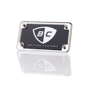 BRITISH CUSTOMS Modern Classic License Plate/Flat Plate: BC206-008