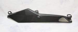 Carbon Fibre Triumph Daytona 675 2013on: Carbon Exhaust Cover .