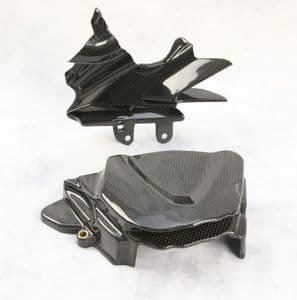 Carbon Fibre Triumph Daytona 675 2013on: Carbon Sprocket Covers.