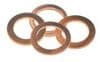 Copper Sump Plug Washers Triumph 14mm Drain Plugs x4 Pcs.