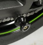 DAYTONA 675 2010on Cotton Reels Paddock Stand Bobbins R&G CR0001