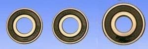 DAYTONA Carb Models All: Rear Wheel Bearings Set: 1 x Set Per Wheel [Inc' Sprocket Carrier Bearing]