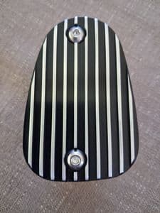 FINNED Triumph Motorcycle Master Cylinder Cap Finned.