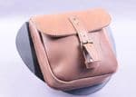 Genuine Leather Side Bag (TAN Left/Right Side) Triumph, Street Twin