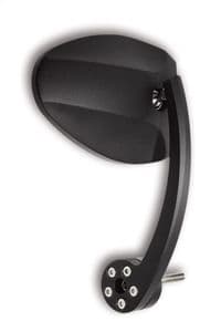 Handle bar end mirror FERRARA 2 EVO For 22mm & 25mm Open Ended Bars. (Not OEM Triumph!) One Only!