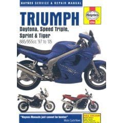 HAYNES WORKSHOP MANUAL TRIUMPH Daytona - Speed Triple - Sprint - Tiger