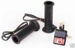HEATED GRIP SET: Heated grips For 22mm/7/8" Triumph Handle Bars. Clearance Price!