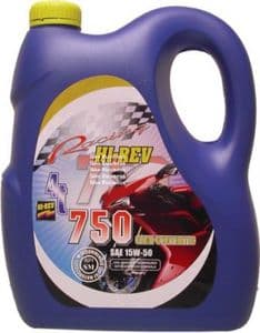 HI REV Super 4T: Semi Synthetic Engine Oil 15w50 4xLtr